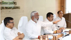 Strict stand on the slow pace of Jal Jeevan Mission, Minister will visit villages