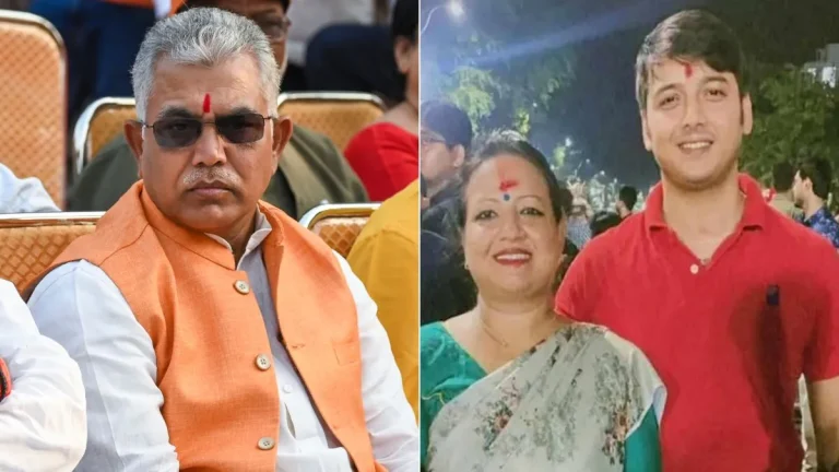 BJP leader Dilip Ghosh's son dies, police busy investigating