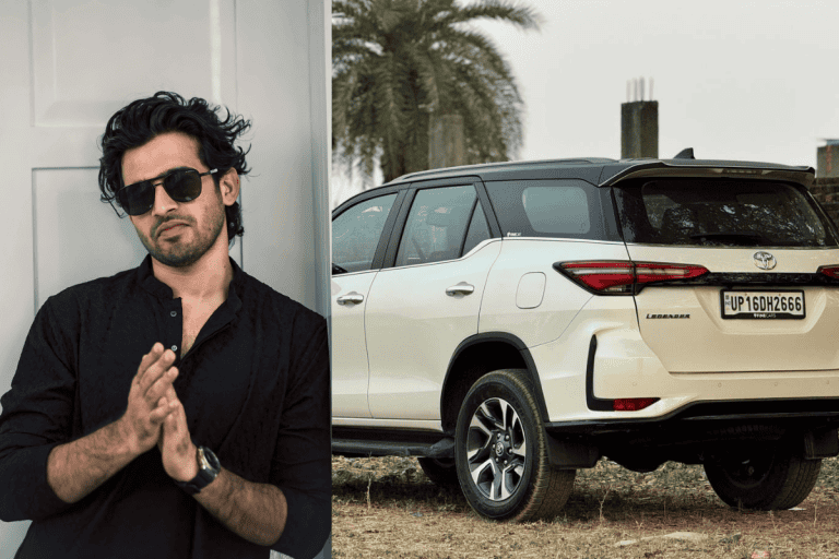 YouTuber Nazim Ahmed's Fortuner Legend stolen, incident captured in CCTV
