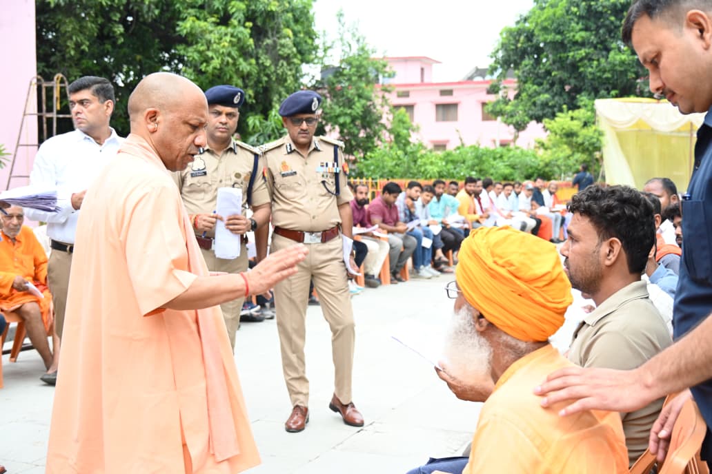 Gorakhpur receives development gifts worth ₹995 crore; CM Yogi lashes out at land mafias during 'Janata Darshan'.