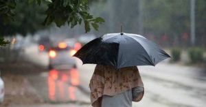 Rain accompanied by thunderstorms is likely in Lucknow tomorrow; Google Weather indicates a 'Heavy Thunderstorm,' though the IMD has not issued any alert.