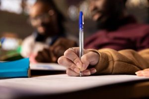 Patna University LLB entrance exam question paper leaked; photos taken with a mobile phone inside the exam hall went viral.