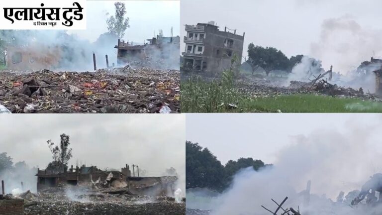 Kaushambi Firecracker Factory Blast: Major action in the case involving 11 deaths; IG suspends 7 police personnel, including an inspector.